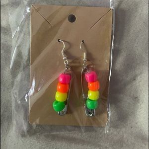 Pin earrings